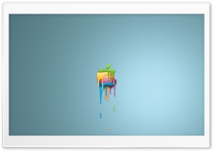 Dripping Apple Ultra HD Wallpaper for 4K UHD Widescreen desktop, tablet & smartphone