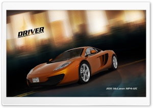 Driver San Francisco 2011 McLaren Mp4 12C Ultra HD Wallpaper for 4K UHD Widescreen desktop, tablet & smartphone