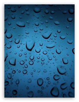 Drops Of Water UltraHD Wallpaper for Mobile 3:5 3:4 ;