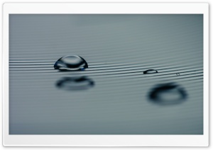 Drops Reflection Macro Ultra HD Wallpaper for 4K UHD Widescreen desktop, tablet & smartphone