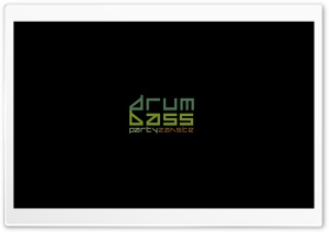 Drun'n'Bass Ultra HD Wallpaper for 4K UHD Widescreen desktop, tablet & smartphone