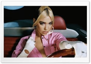 Dua Lipa Future Nostalgia 4K UHD Wallpaper for Widescreen and UltraWide Desktop, UltraHD TV, Smartphone, Tablet