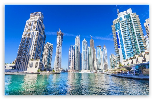 Dubai, United Arab Emirates, Skyscrapers UltraHD Wallpaper for Wide 16:10 5:3 Widescreen WHXGA WQXGA WUXGA WXGA WGA ; 8K UHD TV 16:9 Ultra High Definition 2160p 1440p 1080p 900p 720p ; Standard 3:2 Fullscreen DVGA HVGA HQVGA ( Apple PowerBook G4 iPhone 4 3G 3GS iPod Touch ) ; Mobile 5:3 3:2 16:9 - WGA DVGA HVGA HQVGA ( Apple PowerBook G4 iPhone 4 3G 3GS iPod Touch ) 2160p 1440p 1080p 900p 720p ;