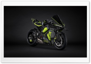 Ducati, Panigale V4, Lamborghini, Sport Bike, Superbike, Black Background 4K UHD Wallpaper for Widescreen and UltraWide Desktop, UltraHD TV, Smartphone, Tablet