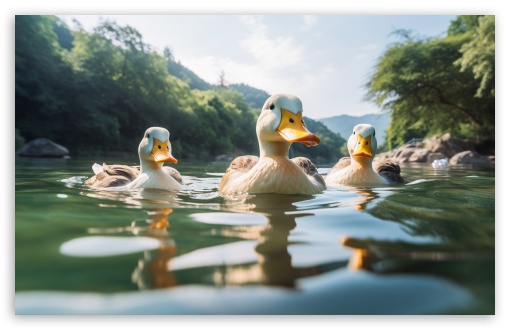 Ducks Swimming in Water Aesthetic UltraHD Wallpaper for UHD 16:9 ; HD 16:9 ; UltraWide 21:9 24:10 32:9 32:10 ; Widescreen 16:10 5:3 ; Fullscreen 4:3 5:4 3:2 ; Tablet 1:1 ; Mobile 9:16 9:19.5 9:20 9:21 9:22 10:16 2:3 3:5 3:4 ; Dual 16:10 5:3 16:9 4:3 5:4 3:2 ;