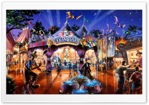 Dumbo In Fantasyland Ultra HD Wallpaper for 4K UHD Widescreen desktop, tablet & smartphone