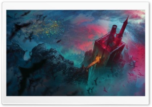 Dungeons and Dragons Castle 4K UHD Wallpaper for Widescreen and UltraWide Desktop, UltraHD TV, Smartphone, Tablet