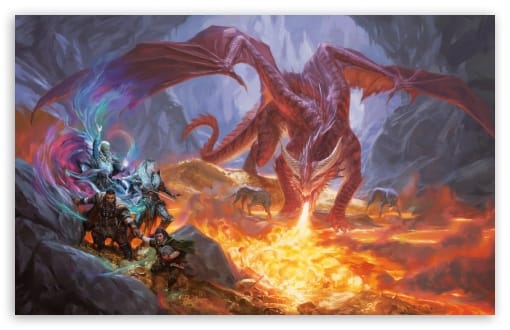 Dungeons and Dragons Dragonlance Shadow of the Dragon Queen UltraHD Wallpaper for UHD 16:9 ; HD 16:9 ; UltraWide 21:9 24:10 ; Widescreen 16:10 ; Tablet 1:1 ;