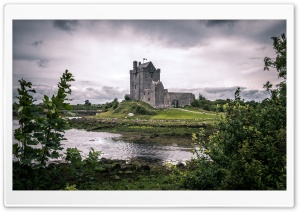 Dunguaire Castle, Kinvara, County Galway, Ireland Ultra HD Wallpaper for 4K UHD Widescreen desktop, tablet & smartphone