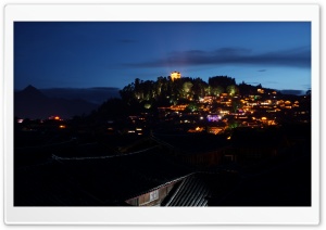 Dusk - Lijiang, China Ultra HD Wallpaper for 4K UHD Widescreen desktop, tablet & smartphone
