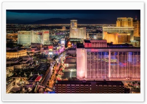Dusk in Vegas Ultra HD Wallpaper for 4K UHD Widescreen desktop, tablet & smartphone