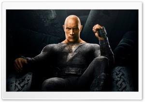 Dwayne Johnson in Black Adam Movie Ultra HD Wallpaper for 4K UHD Widescreen desktop, tablet & smartphone