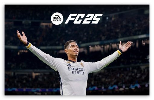 EA Sports FC 25 Video Game, Jude Bellingham UltraHD Wallpaper for UHD 16:9 2160p 1440p 1080p 900p 720p ; 8K UHD TV 16:9 Ultra High Definition 2160p 1440p 1080p 900p 720p ; UltraWide 21:9 24:10 ; Widescreen 16:10 5:3 WHXGA WQXGA WUXGA WXGA WGA ; Fullscreen 4:3 5:4 3:2 UXGA XGA SVGA QSXGA SXGA DVGA HVGA HQVGA ( Apple PowerBook G4 iPhone 4 3G 3GS iPod Touch ) ; Tablet 1:1 ;