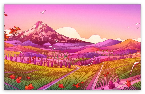 Early Autumn Illustration UltraHD Wallpaper for UHD 16:9 ; HD 16:9 ; UltraWide 21:9 24:10 32:9 32:10 ; Widescreen 16:10 5:3 ; Fullscreen 4:3 5:4 3:2 ; Tablet 1:1 ; Mobile 9:16 9:19.5 9:20 10:16 2:3 3:5 3:4 ; Dual 16:10 5:3 16:9 4:3 5:4 3:2 ;