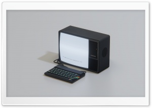 Early Personal Computer Display ZX Spectrum System 4K UHD Wallpaper for Widescreen and UltraWide Desktop, UltraHD TV, Smartphone, Tablet