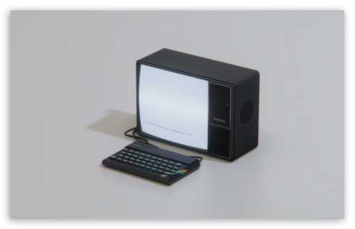 Early Personal Computer Display ZX Spectrum System UltraHD Wallpaper for UHD 16:9 ; HD 16:9 ; UltraWide 21:9 24:10 ; Widescreen 16:10 5:3 ; Fullscreen 4:3 5:4 3:2 ; Tablet 1:1 ; Dual 4:3 5:4 ;