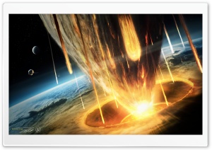 Earth 2049 - The End Ultra HD Wallpaper for 4K UHD Widescreen desktop, tablet & smartphone
