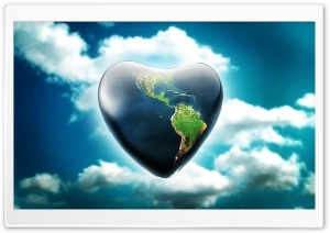 Earth Heart Ultra HD Wallpaper for 4K UHD Widescreen desktop, tablet & smartphone