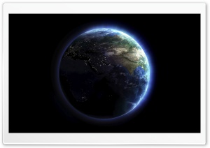 Earth Lights Ultra HD Wallpaper for 4K UHD Widescreen desktop, tablet & smartphone
