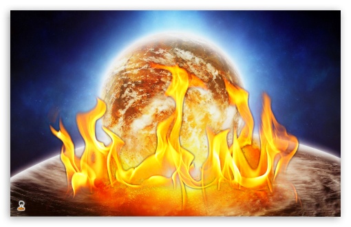 earth on fire2 UltraHD Wallpaper for Wide 16:10 Widescreen WHXGA WQXGA WUXGA WXGA ;