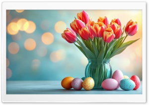 Easter 2025 Holiday Ultra HD Wallpaper for 4K UHD Widescreen Desktop, Lockscreen, Screensaver, TV, Tablet, Smartphone