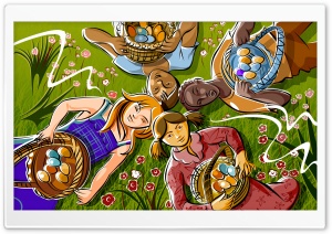 Easter Around The World Ultra HD Wallpaper for 4K UHD Widescreen desktop, tablet & smartphone