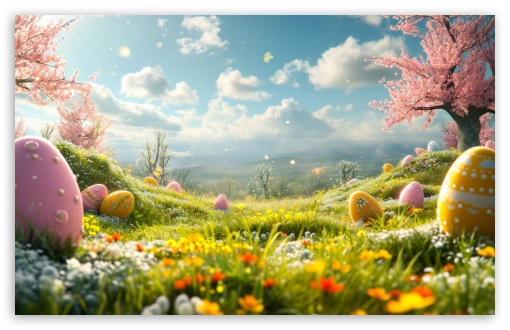 Easter Egg Hunt UltraHD Wallpaper for UHD 16:9 ; HD 16:9 ; UltraWide 21:9 24:10 ; Widescreen 16:10 5:3 ; Fullscreen 4:3 5:4 3:2 ; Tablet 1:1 ; Mobile 9:16 9:19.5 9:20 10:16 2:3 3:5 3:4 ;