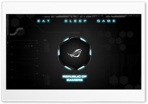 Eat Sleep Game Ultra HD Wallpaper for 4K UHD Widescreen desktop, tablet & smartphone