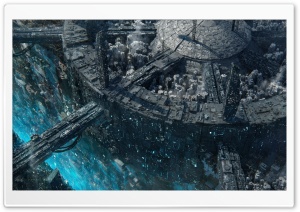 Echoes of Overpopulation 4K UHD Wallpaper for Widescreen and UltraWide Desktop, UltraHD TV, Smartphone, Tablet