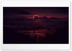 Eclipse Art Ultra HD Wallpaper for 4K UHD Widescreen desktop, tablet & smartphone