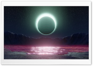 Eclipse SciFi Ultra HD Wallpaper for 4K UHD Widescreen desktop, tablet & smartphone