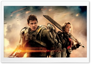 Edge Of Tomorrow Emily Blunt And Tom Cruise Ultra HD Wallpaper for 4K UHD Widescreen desktop, tablet & smartphone