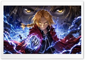 Edward Elric Fullmetal Alchemist 4K UHD Wallpaper for Widescreen and UltraWide Desktop, UltraHD TV, Smartphone, Tablet