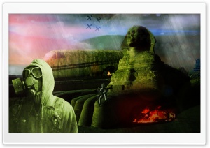 Egypt Apocalyptic Ultra HD Wallpaper for 4K UHD Widescreen desktop, tablet & smartphone