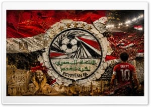 Egypt National Football Team 4K UHD Wallpaper for Widescreen and UltraWide Desktop, UltraHD TV, Smartphone, Tablet