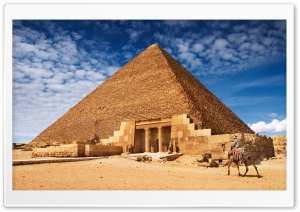 Egyptian Pyramid Ultra HD Wallpaper for 4K UHD Widescreen desktop, tablet & smartphone
