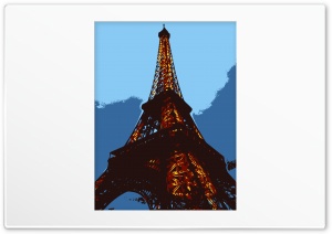 Eiffel tower 4K UHD Wallpaper for Widescreen and UltraWide Desktop, UltraHD TV, Smartphone, Tablet