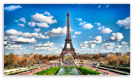 Eiffel Tower UltraHD Wallpaper for 8K UHD TV 16:9 Ultra High Definition 2160p 1440p 1080p 900p 720p ;