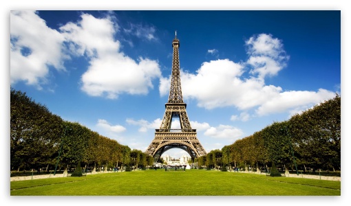 Eiffel Tower UltraHD Wallpaper for HD 16:9 ;