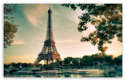 Eiffel Tower UltraHD Wallpaper for Wide 16:10 Widescreen WHXGA WQXGA WUXGA WXGA ;