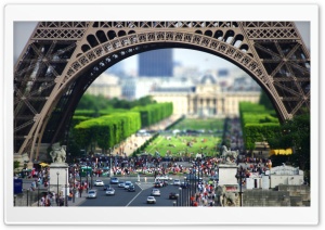 Eiffel Tower At The Bottom Ultra HD Wallpaper for 4K UHD Widescreen desktop, tablet & smartphone