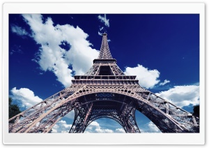 Eiffel Tower Bottom Up View Ultra HD Wallpaper for 4K UHD Widescreen desktop, tablet & smartphone