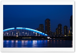 Eitai Bashi Bridge, Japan Ultra HD Wallpaper for 4K UHD Widescreen desktop, tablet & smartphone