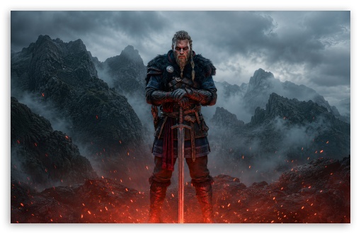Eivor Assassins Creed Valhalla FanArt UltraHD Wallpaper for UHD 16:9 ; HD 16:9 ; UltraWide 21:9 24:10 32:9 32:10 ; Widescreen 16:10 ; Tablet 1:1 ; Mobile 9:16 9:19.5 9:20 ; Dual 16:10 16:9 ;