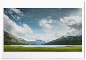 Eklutna Lake, Alaska, Nature, Landscape Ultra HD Wallpaper for 4K UHD Widescreen desktop, tablet & smartphone
