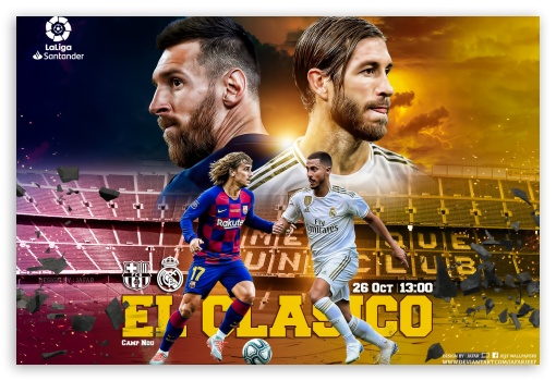 EL CLASICO UltraHD Wallpaper for Fullscreen 3:2 ;