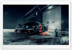 Electric Lamborghini Terzo Millennio Supercar Ultra HD Wallpaper for 4K UHD Widescreen desktop, tablet & smartphone