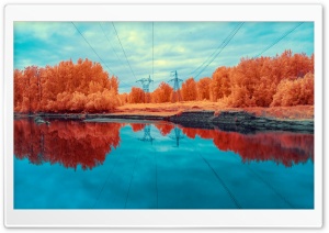 Electricity Infrared Photography Ultra HD Wallpaper for 4K UHD Widescreen desktop, tablet & smartphone