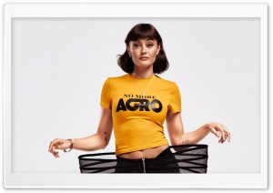 Ella Purnell 4K UHD Wallpaper for Widescreen and UltraWide Desktop, UltraHD TV, Smartphone, Tablet