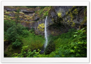 Elowah Falls, Oregon 4K UHD Wallpaper for Widescreen and UltraWide Desktop, UltraHD TV, Smartphone, Tablet